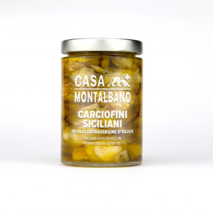 Carciofi siciliani, eingelegte Artischocken 